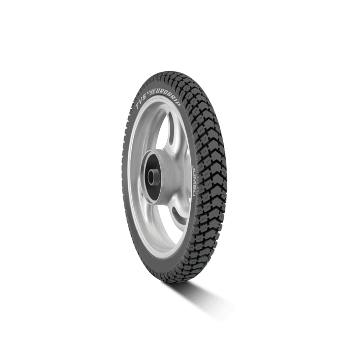 TVS Eurogrip Tyres 3.00 18 52P 6PR TEG JUMBO TT Rt