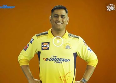 Chennai Super Kings unveil new-look Jersey for IPL 2022 with TVS Eurogrip Tyres